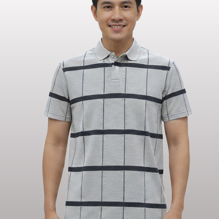 Arlou Striped Cotton Polo