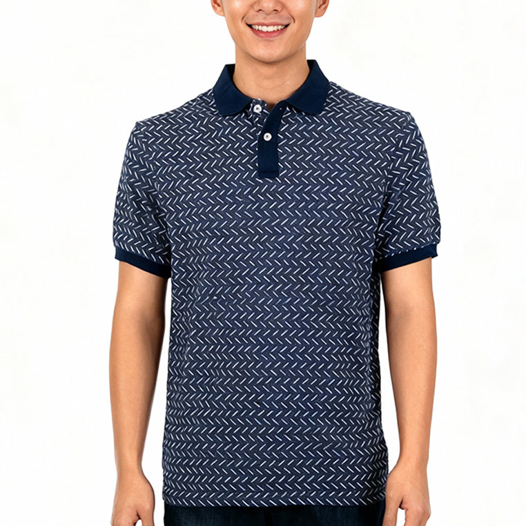 Rowdy Textured Polo Shirt