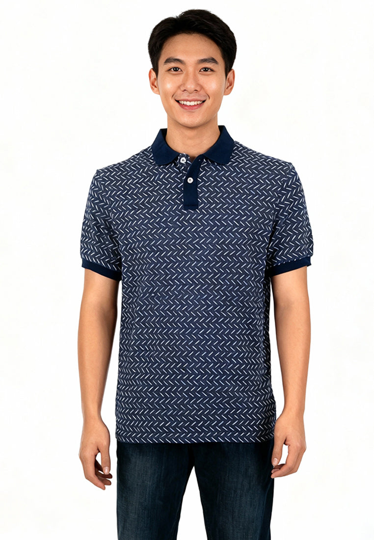 Rowdy Textured Polo Shirt