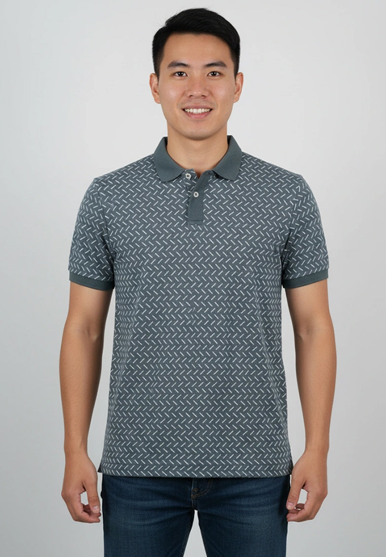 Rowdy Textured Polo Shirt